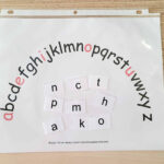Alphabet Arc: How To Use Them + Free Printable Mat Intended For Alphabet Chart Arc Printable