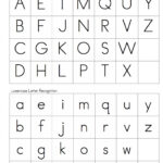 Alphabet Assessment | Lovetoteach Regarding Kindergarten Alphabet Assessment Printable
