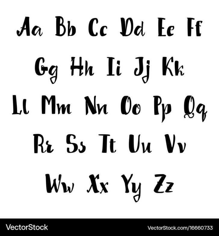 Alphabet Fonts