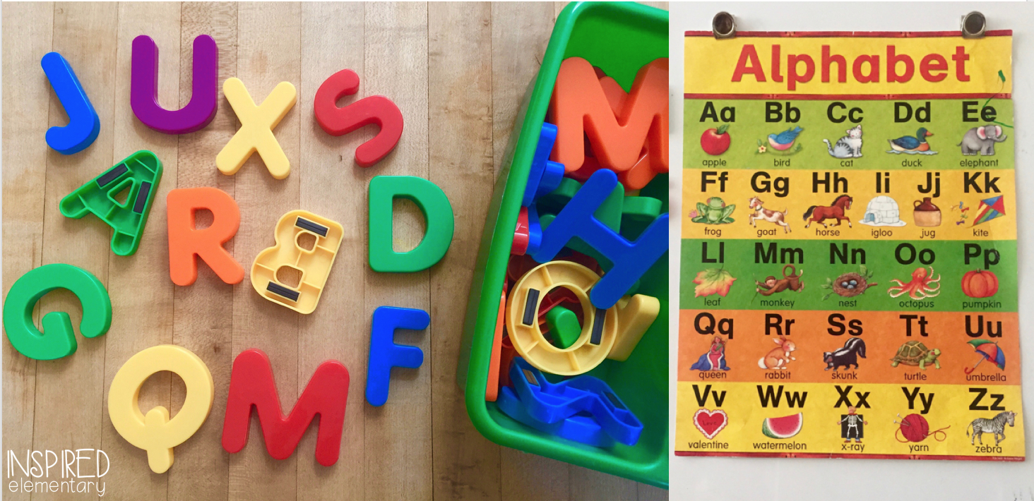 Alphabet Games And Centers · Inspired Elementary for Letter Games