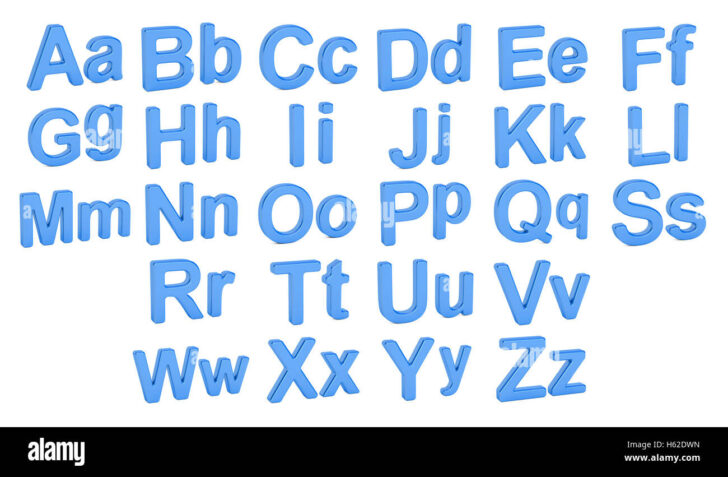 Alphabet Letters Big And Small