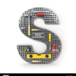 Alphabet Letter S From The Tools Cut Out Stock Images & Pictures With Regard To 3d Cut Out Alphabet Letter S
