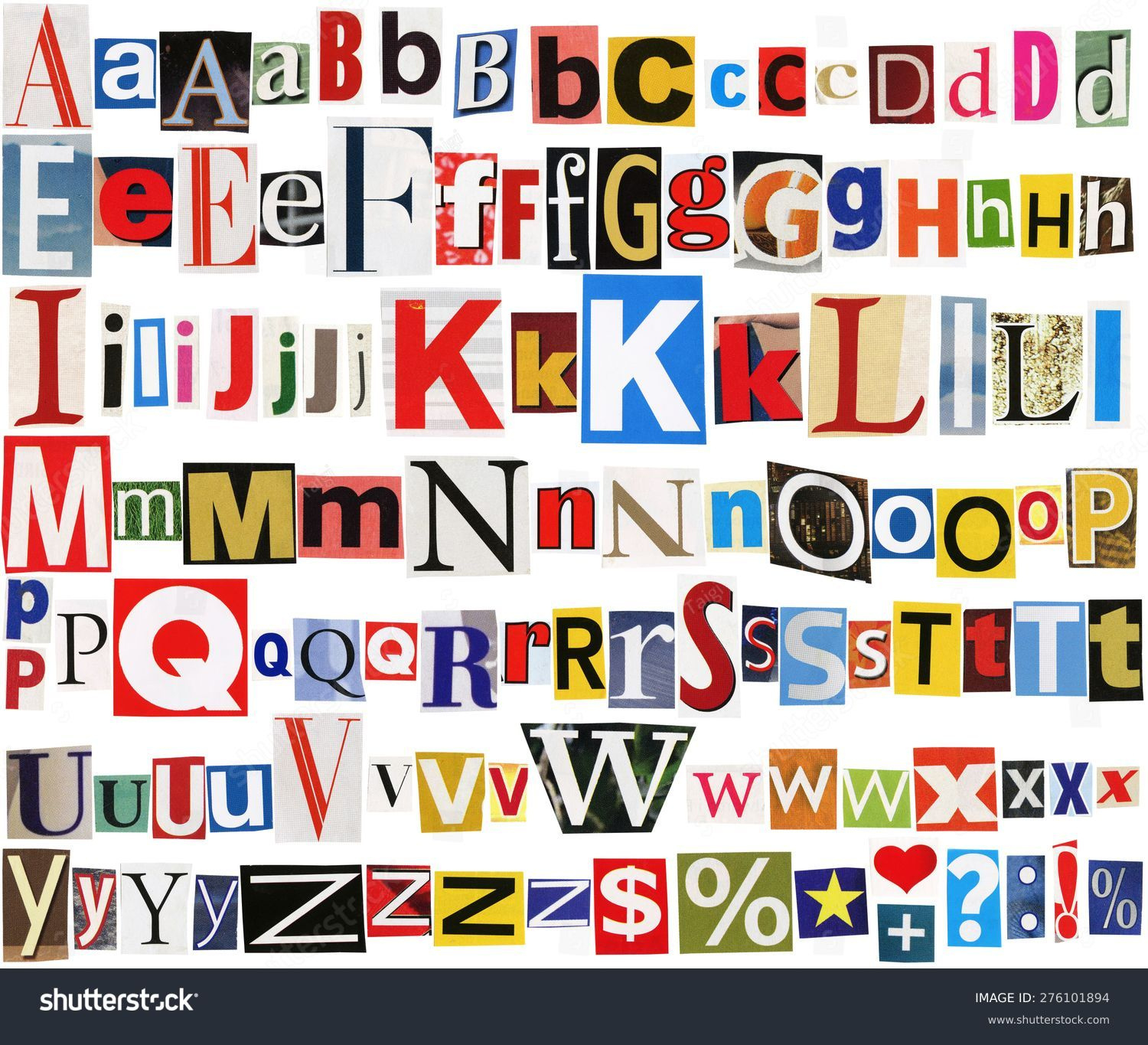 Alphabet Letters Cut Out From Paper: Over 8,770 Royalty-Free with Big Alphabet Letters to Cut Out
