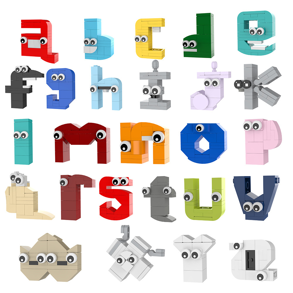 Alphabet Lore Lowercase A-Z Mocbrickland 89436 Creator Expert With regarding Related Searches Of Endles Alphabet Lego