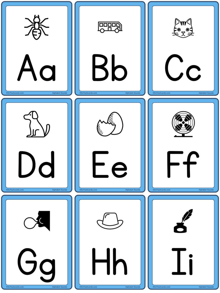 Alphabet Pictures For Each Letter