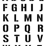 Alphabet Stencils Large Letter M Stencil, Patterns Design For Alphabet Stencils Large Printable