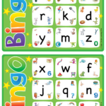 Alphabet/Vocabulary Bingo Game   Lowercase Letters A Z   Super Simple Intended For Alphabet Bingo Cards Free Printable