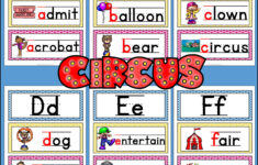 Alphabet Word Wall – Circus – A-Z Word Wall – Freebie – Classful with regard to Wordwall Alphabet