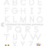 Alphabet Writing Worksheet 1: Free Letter Tracing For Kids Within Write Letters To Print