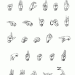 American Sign Language (Asl) Inside G In Sign Language