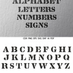 Army Alphabet Buchstaben, Armee Zahlen Schablone Buchstaben Svg With Army Alphabet
