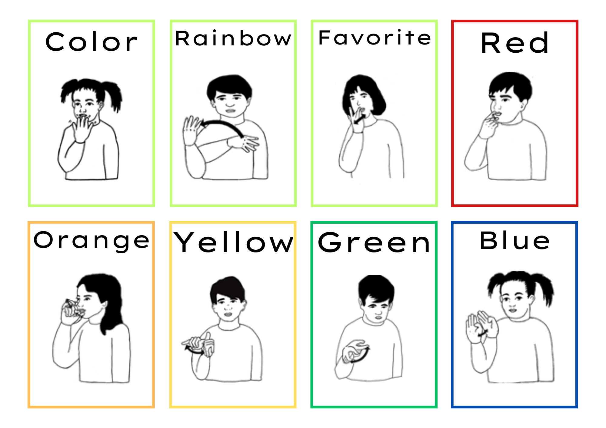 Asl Basic Vocabulary Flashcard Pack 2 - Classful regarding Asl Basics