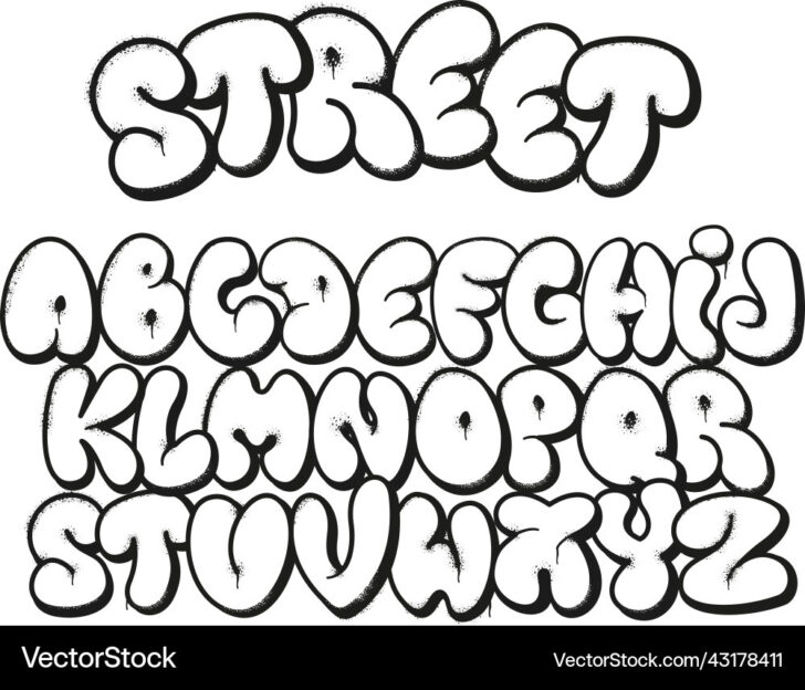 Graffiti Letters Alphabet