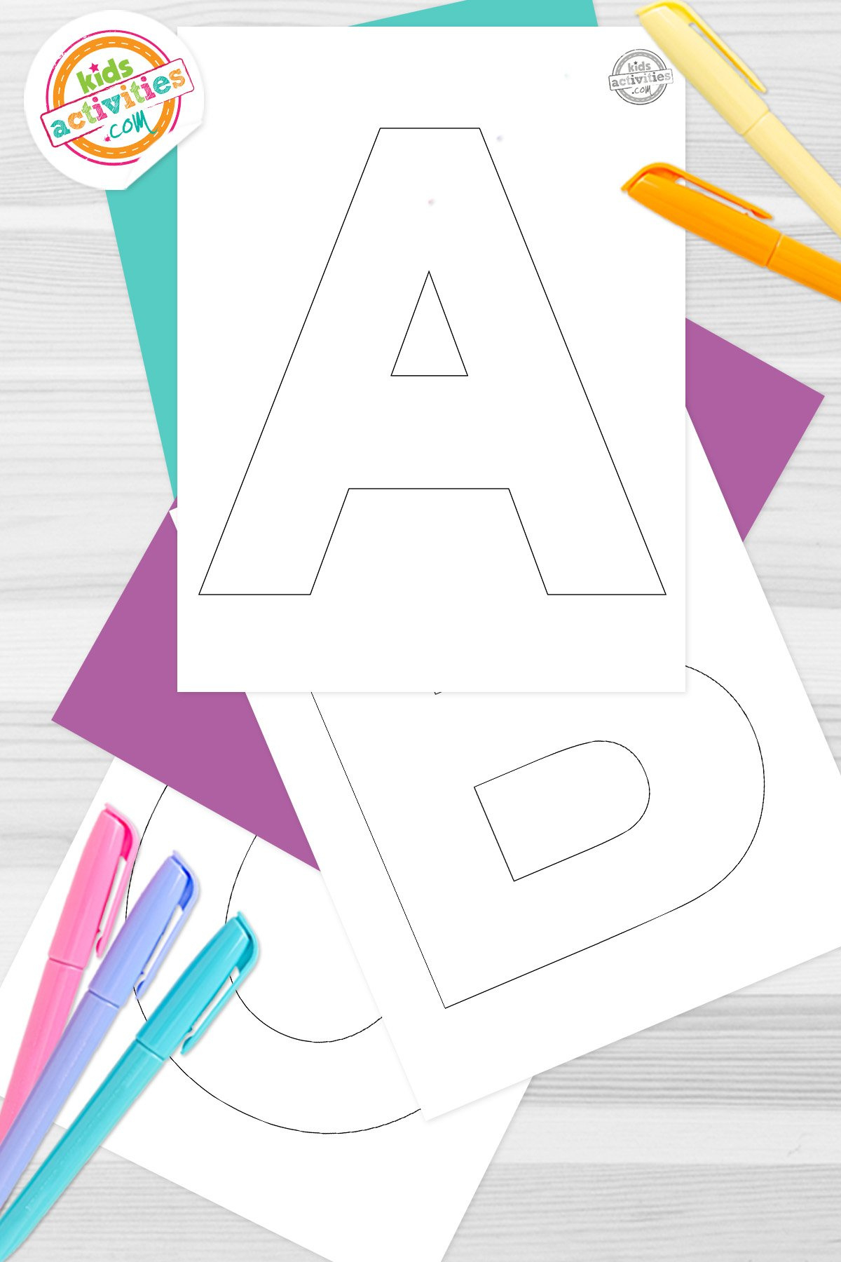 Cardboard Letters Templates To Print | Kids Activities Blog pertaining to Letter A Template