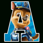 Chase Alphabet Letters Png For Paw Patrol Alphabet Letters