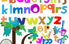 Chicka Chicka Boom Boom, 39-Teiliges Digitales Png Svg-Set, 2 in Chicka Chicka Boom Boom Letters