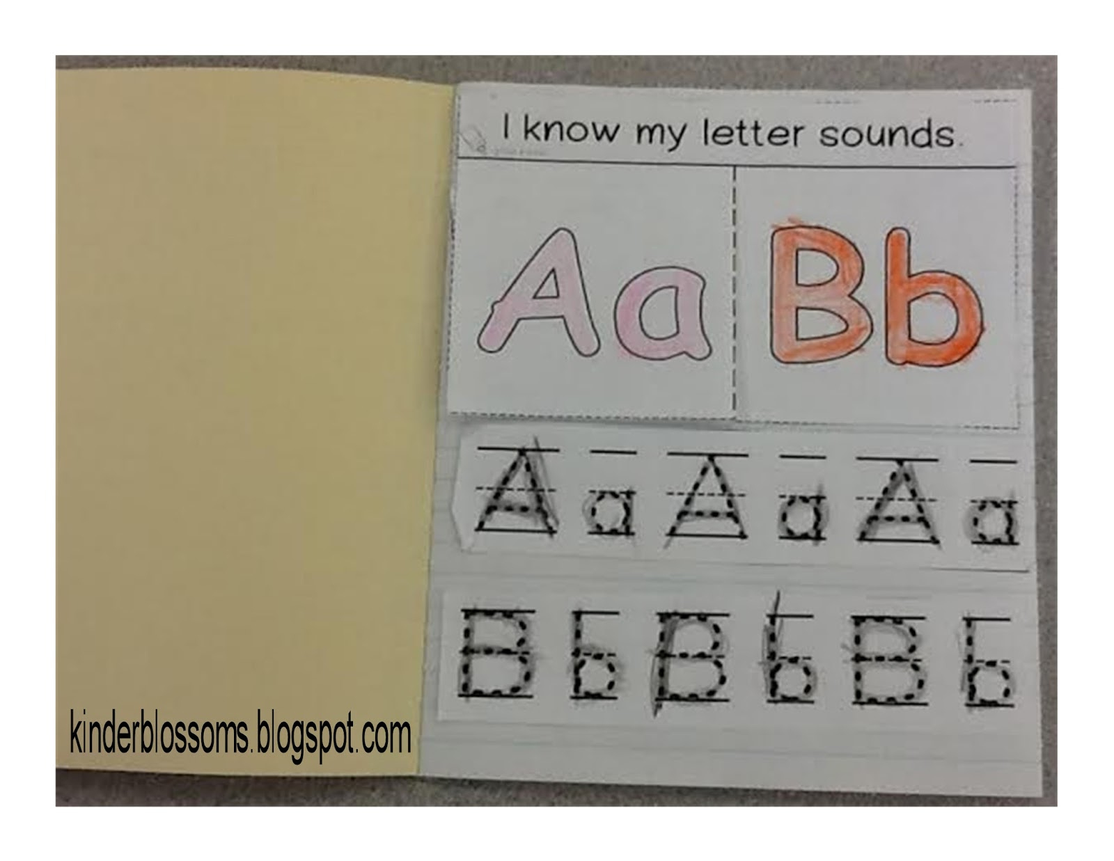 Christina&amp;#039;S Kinder Blossoms: Interactive Alphabet Notebook (Made throughout Free Interactive Alphabet Notebook Printable