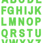 Colorful Glitter Letters   Printables And Inspirations Throughout Glitter Alphabet Letters Printable