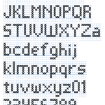Cross Stitch Letters: Generator And Alphabet Font Patterns – Free In Printable Large Cross Stitch Alphabet
