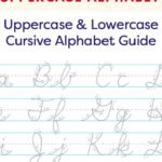 Cursive Alphabet Uppercase And Lowercase | Teachervision Throughout Upper And Lower Cursive Handwriting