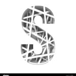 Cut Out Paper Letter S Hi Res Stock Photography And Images   Alamy With 3d Cut Out Alphabet Letter S