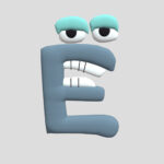 Ё (Russian Alphabet Lore)   Download Free 3D Modelaniandronic Within Russian Alphabet Lore