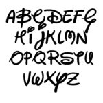 Disney Letters Printable   Printable Party Favors Regarding Free Printable Disney Alphabet Letters
