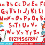 Dr. Seuss Alphabet   10 Free Pdf Printables | Printablee In Dr Seuss Alphabet Letters Printable