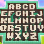 ✔ Minecraft: How To Build Every Letter In The Alphabet!!! [Tutorial] Within Minecraft Alphabet