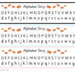 Fish Alphabet Strip   Printable Teaching Resources   Print Play Learn Within Free Printable Alphabet Letter Strips