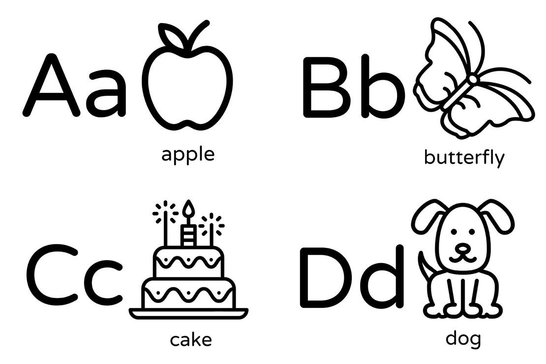 Free Alphabet Printables: A To Z Colouring In Sheets | Madeformums for Free Printable Alphabet Coloring Book