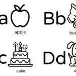 Free Alphabet Printables: A To Z Colouring In Sheets | Madeformums In Alphabet Flash Cards Printable Black And White Free