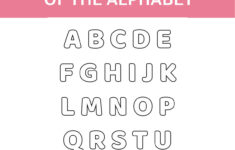 Free Alphabet Printables – Letters, Worksheets, Stencils & Abc inside Free Printable Of Alphabet Letters