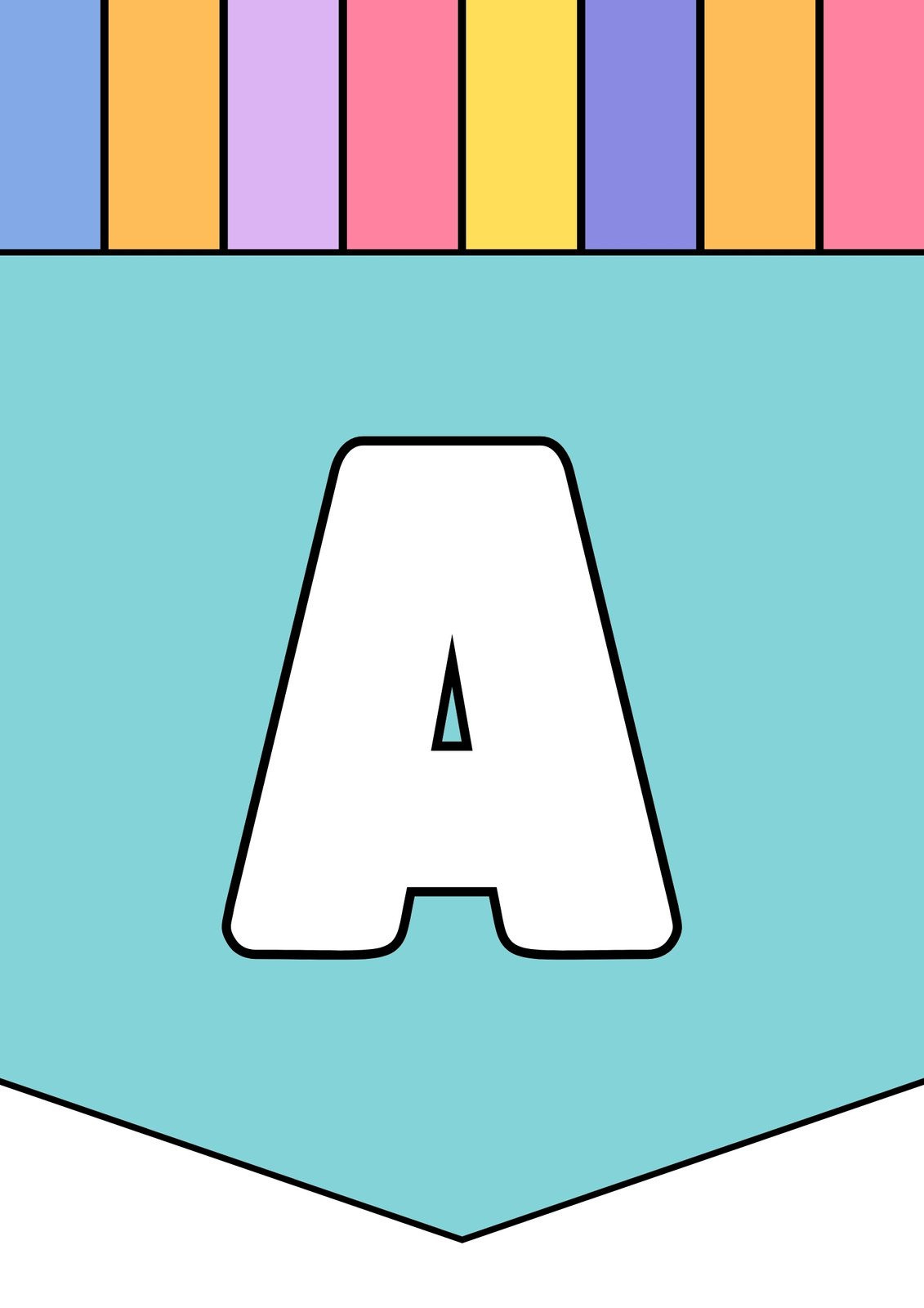 Free And Customizable Alphabet Templates | Canva for Free Printable Alphabet Wall Banner