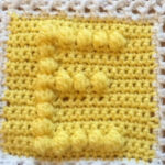 Free Crochet Pattern  Bobble Alphabet – Red Spotty Blog & Patterns Within Printable Alphabet Free Crochet Bobble Stitch Letter Patterns