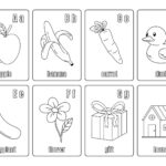 Free Customizable Alphabet Flashcard Templates | Canva Inside Alphabet Flash Cards Printable Black And White Free