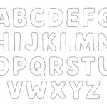 Free Printable Alphabet Applique Patterns Within Printable Alphabet Letters For Applique