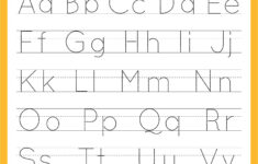 Free Printable Alphabet Worksheets For Kindergarten – Worksheets inside Kindergarten Alphabet Worksheets Free Printable