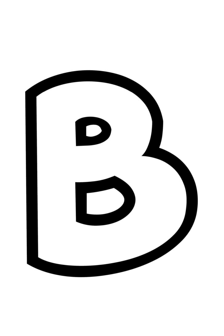 Big Letters Printable