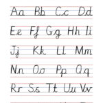 Free Printable Cursive Writing Worksheet Templates | Canva With Free Printable Tracing Cursive Alphabet Worksheets