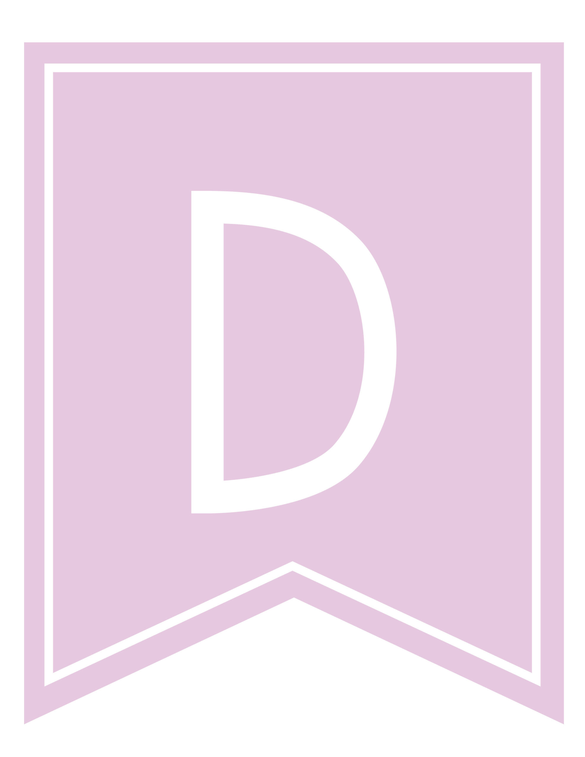 Free Printable Girls Pink Banner Letters - World Of Printables intended for Pink Printable Letters