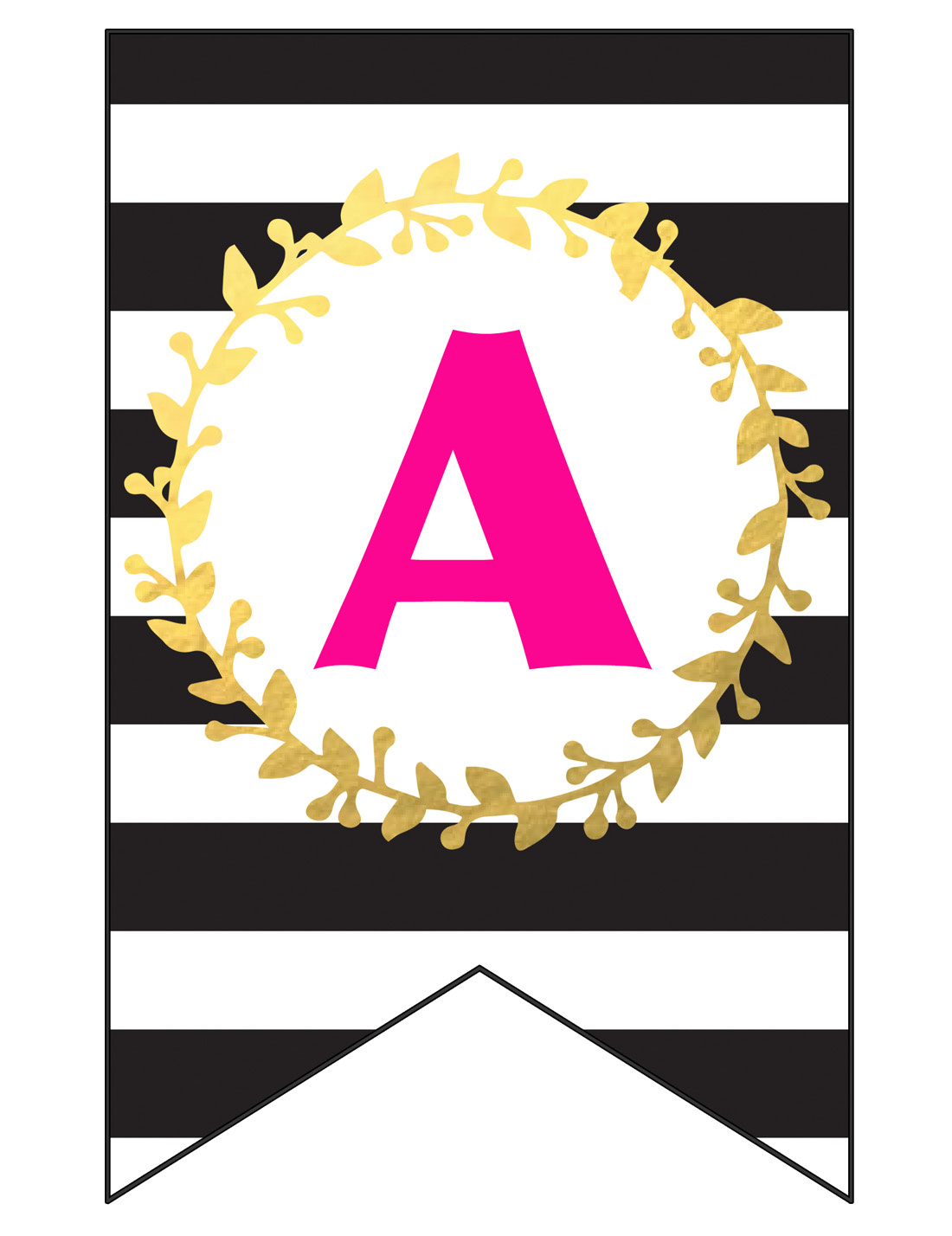 Free Printable Happy Birthday Banner And Alphabet - Six Clever Sisters intended for Printable Happy Birthday Alphabet Letters