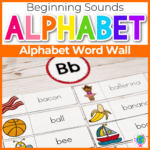 Free Printable Kindergarten Word Wall Inside Alphabet Wordwall