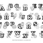 Fun And Easy To Print Abc Coloring Pages For Preschoolers Within Alphabet Coloring Pages Free Printable