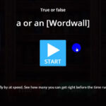 @Getwordwall'S Video Tweet Intended For Wordwall A And An