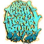 Graffiti Alphabet Abc'S   Etsy.de With Regard To Alphabet Graffiti