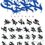 Graffiti Letters  Fotos Und  Bildmaterial In Hoher Auflösung – Alamy Throughout Graffiti Alphabet