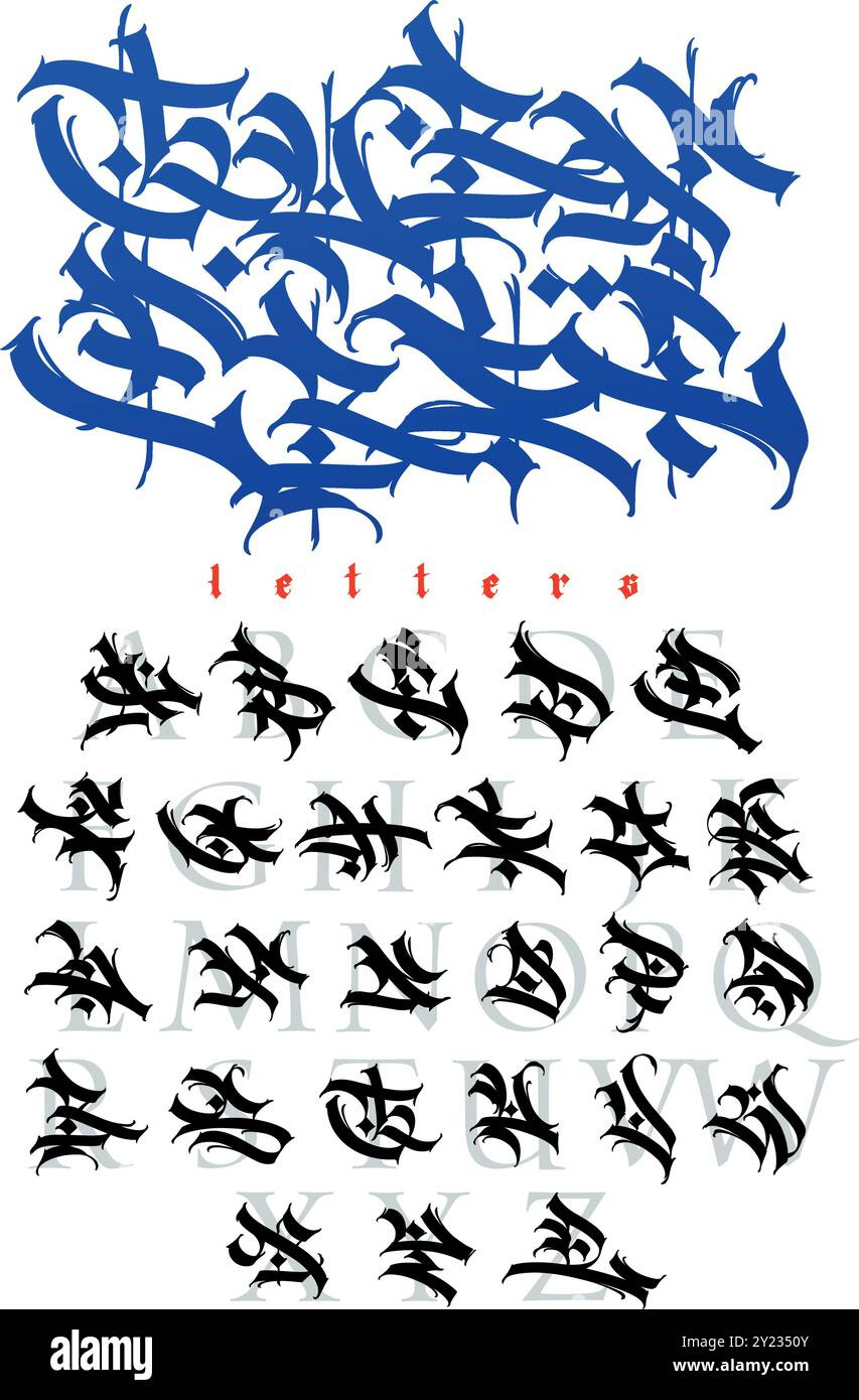 Graffiti Letters -Fotos Und -Bildmaterial In Hoher Auflösung – Alamy throughout Graffiti Alphabet