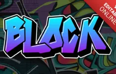 Graffiti Style Text Effect | Font Generator for Graffiti Letters Generator