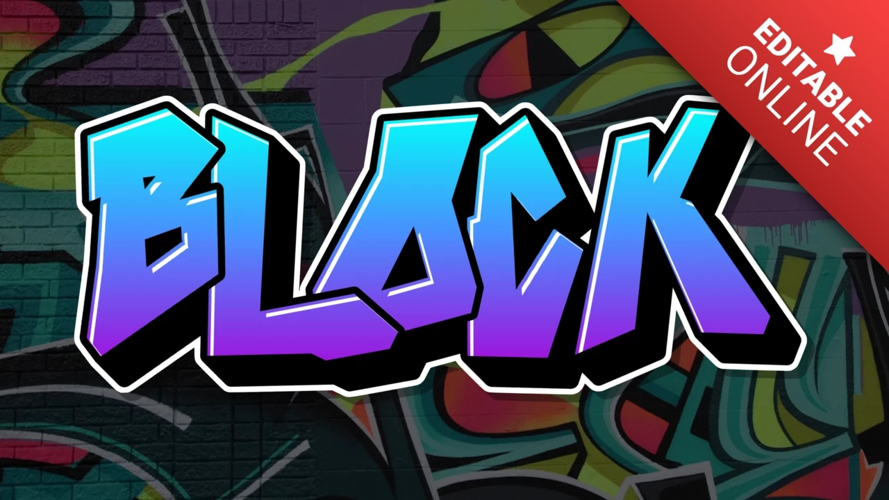 Graffiti Style Text Effect | Font Generator for Graffiti Letters Generator
